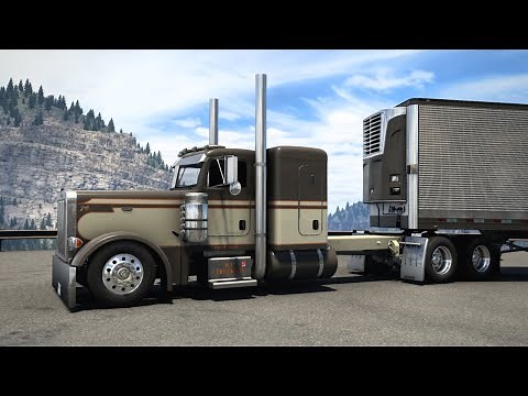 Peterbilt 379 - (Brand New Trailer Mod) - DDC Custom Utility Reefer - American Truck Simulator