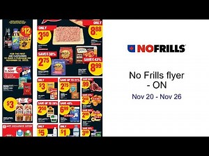 No Frills flyer - ON Nov 20 - Nov 26