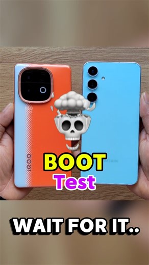 Samsung S25 Plus vs iQOO Neo 10 🚀 Boot Speed Test! Shocking Result!