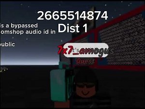 ROBLOX AUDIO ID 2024 BYPASSED DOOMSHOP (PUBLIC)