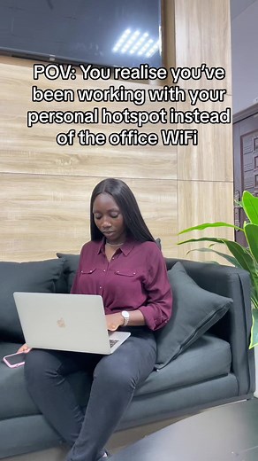 Office Humor: Working with Personal Hotspot vs. Office WiFi