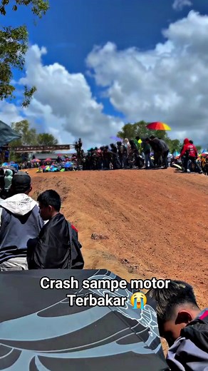 Resiko balap motor grasstrack 😭 #grasstrack #balapmotor #gtx | Arie Gorez
