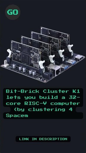 Bit-Brick Cluster K1 lets you build a 32-core RISC-V computer (by clustering 4 SpacemiT K1 boards).