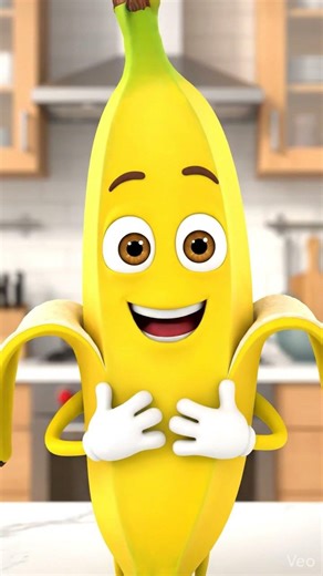 “Talking Banana Reveals 5 Amazing Health Benefits! 🍌💪 | Fun & Quick!”