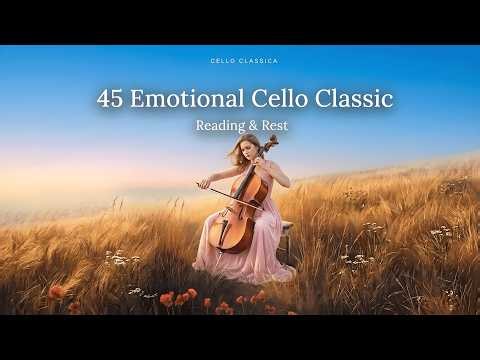 (NO ADS) 45 Most Emotional Cello Classics | Beautiful Relaxing Classical Music for the Soul 🎻