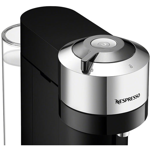 Open Box Nespresso By DeLonghi New Vertuo Next Premium Coffee and Espresso Maker in Chrome, Single-Serve Brewers