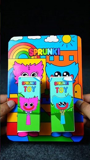 Kissy Missy x Hugggy Wuggy My Sprunki OC DIY Toy Unboxing