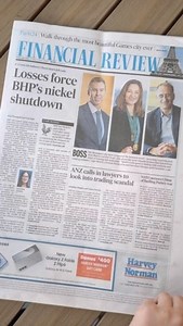 Today’s feature in the @financialreview 🗞️ | Billy Taha | Buy & Sell Cars