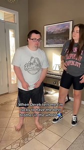 Derek has a lot of personality traits, but humility is not one of them 🤣 #reels #familyfun #familyvlog #viral #funny #downsyndrome | Baker Banter