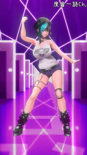 【Hololive MMD】轟はじめ/コンココンコンココンコンコン｜輪堂千速｜#輪堂千速#vtuber#dance#ホロライブ#mmd#もはやちはや#flowglow#踊ってみた