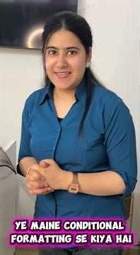 ✅Highlight you Excel data with this Magic ✨ Trick | Accounts Advisor | Conditional Formatting Trick