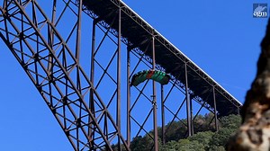 31K views · 483 reactions | The 45th Bridge Day West Virginia kicked off Saturday morning with 325 BASE jumpers leaping 876 feet into the New River Gorge throughout the day. Check back here or go to wvgazettemail.com for more Bridge Day 2024 coverage later today! | Charleston Gazette-Mail | Facebook