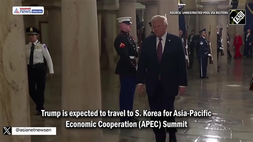 Trump to Visit South Korea for APEC Summit, Likely to Meet Xi & Kim Meetings on Agenda U.S. President Donald Trump is expected to visit South Korea in October for the APEC Summit in Gyeongju. The trip may include bilateral talks with China’s Xi Jinping and potentially a meeting with Kim Jong Un, amid tense US-China-North Korea relations. #Trump #SouthKorea #APECSummit #XiJinping #KimJongUn #USChinaRelations #NorthKorea #Investment #WhiteHouse #World | Asianet Newsable | Facebook