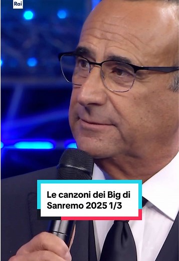 Canzoni dei Big in gara a Sanremo 2025