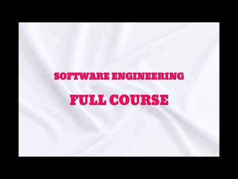 Software Engineering Course part 1