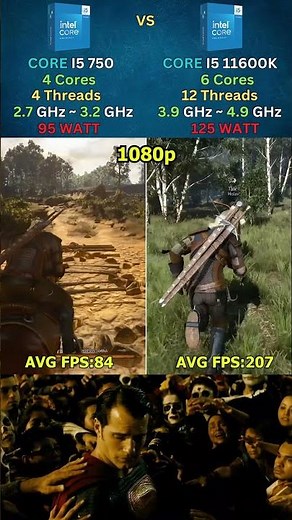 I5 750 vs I5 11th 11600K 12 Years Apart – Can the Old Legend Still Compete? #gaming #pcgaming