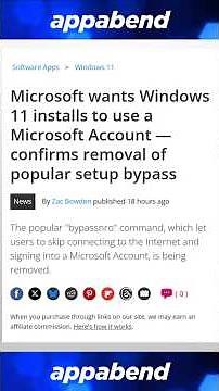 Starting Windows 11 with an OFFLINE Account!