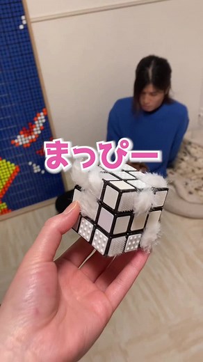 マッピーとルービックキューブの新感覚体験