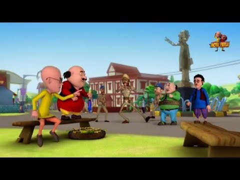 Motu Patlu | Motu Patlu and the Shocking Magical Chalk That Makes Everyone Forget Who They Are