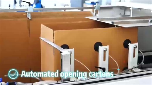 Automatic carton opener, it can open 600-1800 or more cartons per hour! #smartfactory #cartonopener #automaticunboxing #unboxingmachine #unpacking