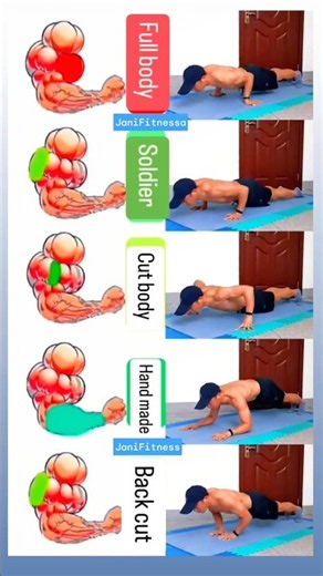 💪 Build Bigger Arms With Just Push-Ups #armworkout #pushupworkout #fitnessmotivation