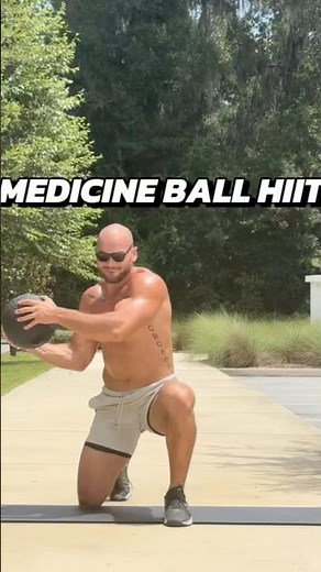 🔥15-Minute Medicine Ball Workout for Power & Core | No Gym Needed