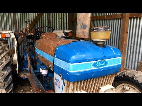 How to Change Hydraulic Fluid (Rear Diff Oil) and Oil filter. Tractor Ford 4110