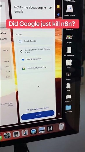 NEW Google Workspace Studio Builds Agents in Seconds