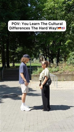 Learning The Cultural Differences The Hard Way!😂🇩🇪🇺🇸 #germany #comedy #german #american #europe
