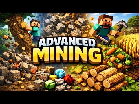Advanced Mining Add-On for Minecraft Bedrock 1.21+