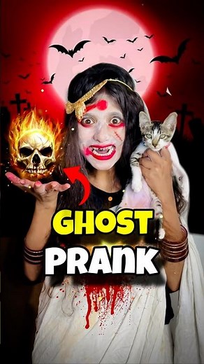 Ghost prank 👻 😎 | Mini Vlog #shorts #minivlog #ashortaday #vlog #tranding #cats #cat #funny