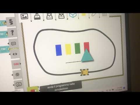 Open Roberta Lab - un modo per far seguire la linea nera al Robot