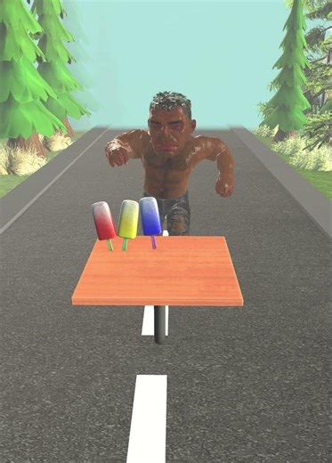 Superman And Red Hulk vs Scary NB! They are want Candy!