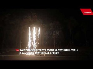 Cold Sparkler Waterfall Firework Effect