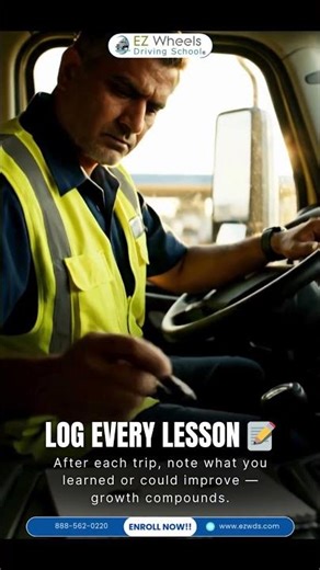 CDL Growth Hack: Log Every Lesson 📒🔥