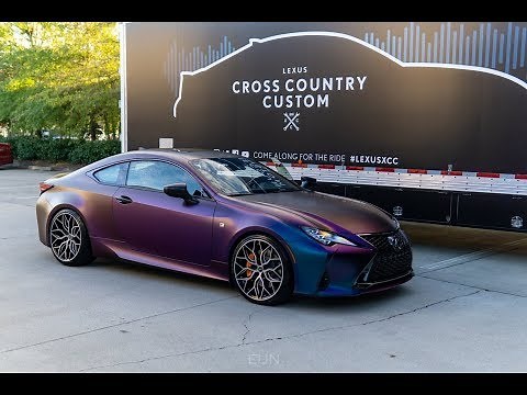 The First Modified 2019 Lexus RC 350 F-Sport #LexusXCC