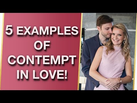 5 Examples Of Contempt In Relationships & Signs Of Contempt In Relationships 😑