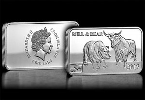 1.6K views · 11 reactions | [New Video] Struck from half an ounce of pure silver in the shape of a traditional bullion bar, this is a unique way to own precious metal with all the benefits of an official coin with full legal tender status. Find out more: www.westminstercollection.com/bullandbearbar | The Westminster Collection | Facebook