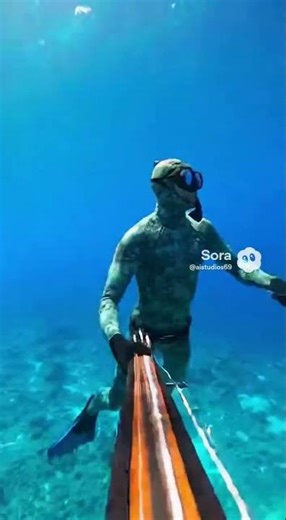 Spearfishing a Massive Yellowfin Tuna: The Perfect Shot 🌊🎯