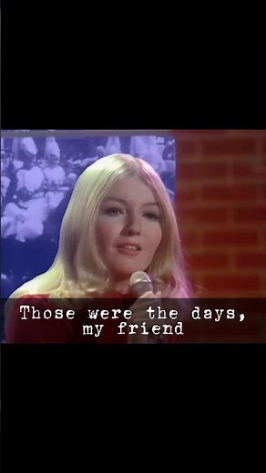 Those Were The Days(live) - Mary Hopkin #music #live