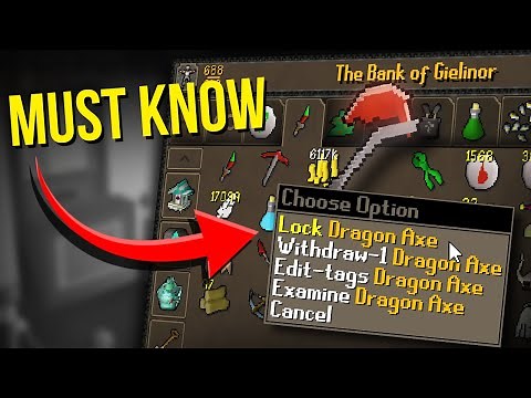 OSRS Bank Tips & Tricks EVERYONE Should Know! (In Depth)