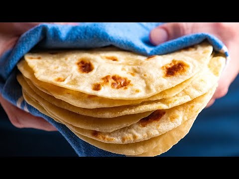 Easy Soft Flour Tortillas Recipe