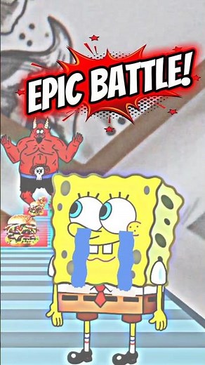 ​SpongeBob is Crying!😭 Epic Battle to Save Him!