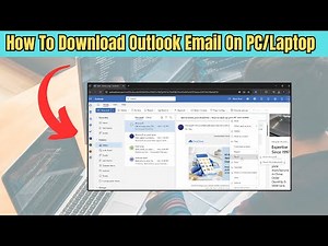 How To Download Outlook Email On PC/Laptop (Tutorial)