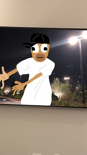 Tyrone is on TV!😱🤣 #MatthewRaymond #Comedy #LaBoogie #fyp #foryou #Tyrone #Animation #Cartoon