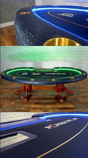 How Poker Tables are Built (Start To Finish) #poker #pokervlog #texasholdem
