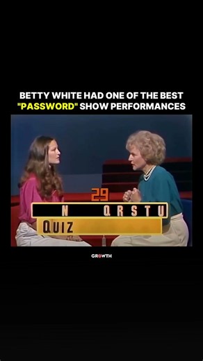 Betty White Had One Of The Best "Password" Show Performances.