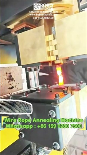Wire Rope Fuse And Taper Annealing Machine