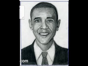 How to Draw President Barack Obama