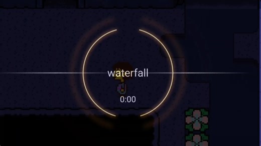 【undertale】waterfall音乐可视化